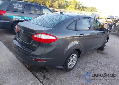 2018 Ford Fiesta Se из США, поврежденный, VIN 3FADP4BJ8JM113483